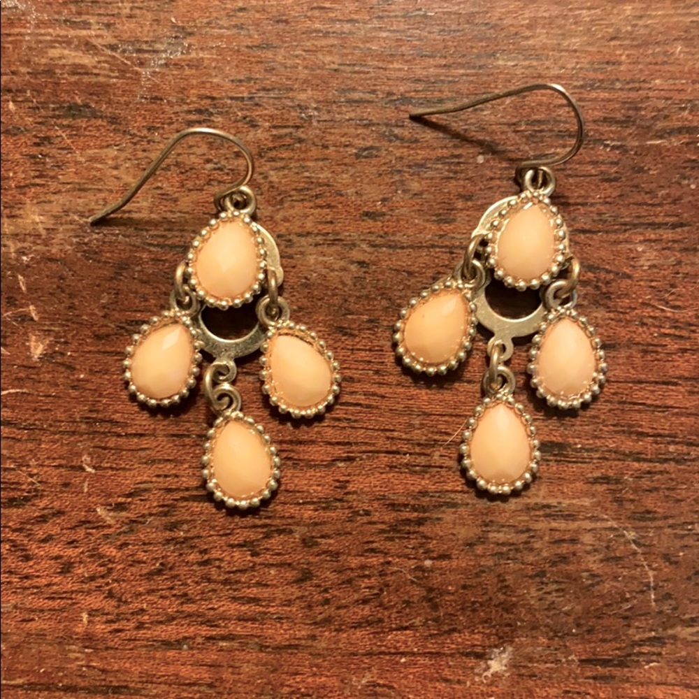 Pink Dangle Earrings